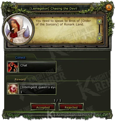[Lemegeton] Chasing the Devil görev penceresi: istenenler ve ödüller